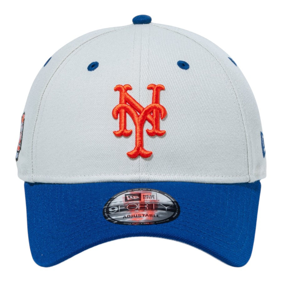 ニューエラ キャップ 帽子 NEW ERA CAP 9FORTY Subway Series サブウェイ シリーズ ニューヨーク メッツ サンディーリネン/ロイヤル 15217073 正面
