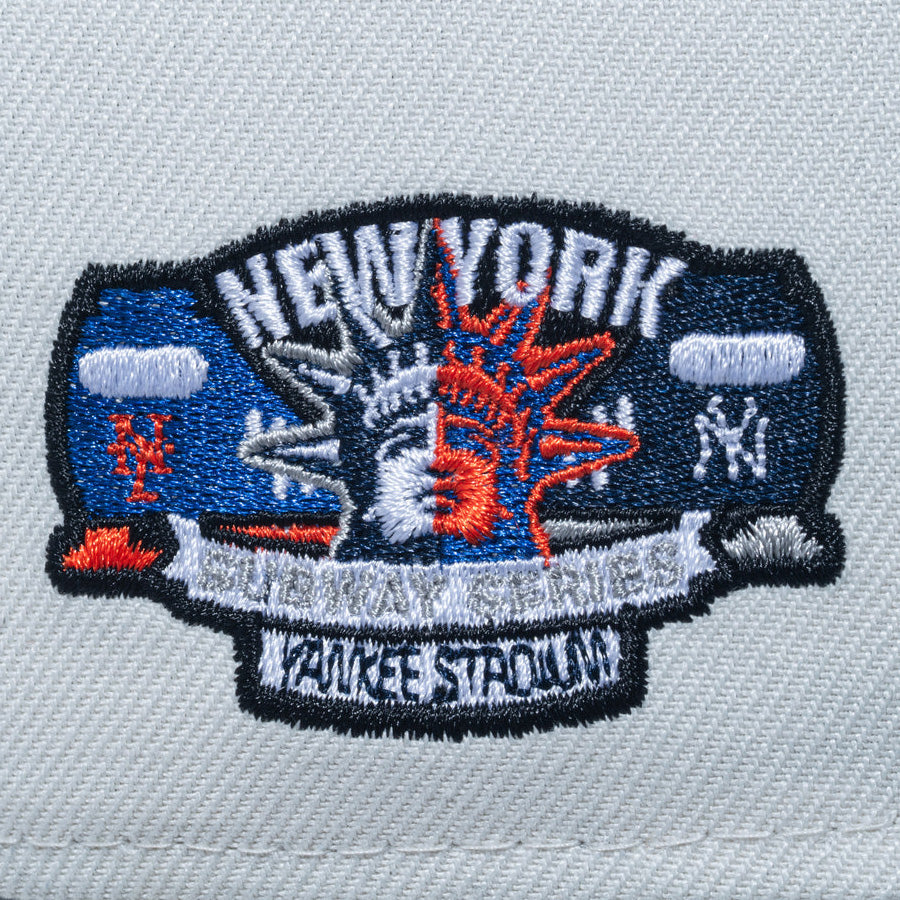 ニューエラ キャップ 帽子 NEW ERA CAP 9FORTY Subway Series サブウェイ シリーズ ニューヨーク ヤンキース サンディーリネン ネイビーバイザー 15217072 サイドパッチ