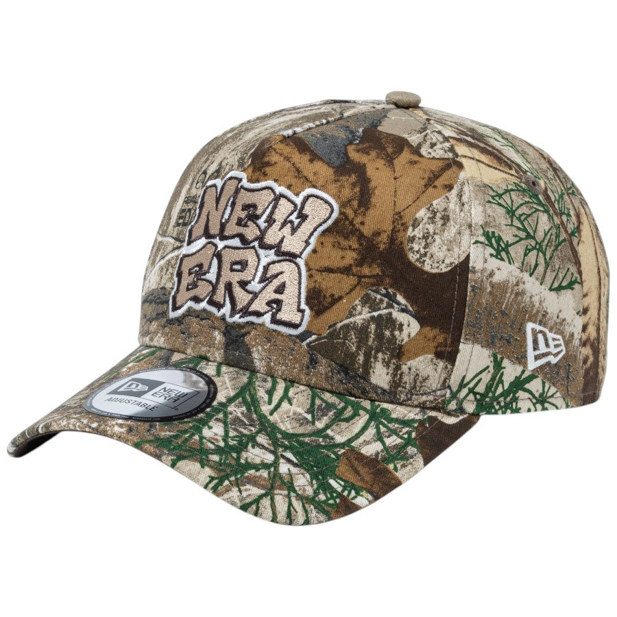 ニューエラ キャップ 帽子 NEW ERA CAP 9FORTY A-Frame Wall Art ウォールアート リアルツリーカモ 15218995 右斜め前