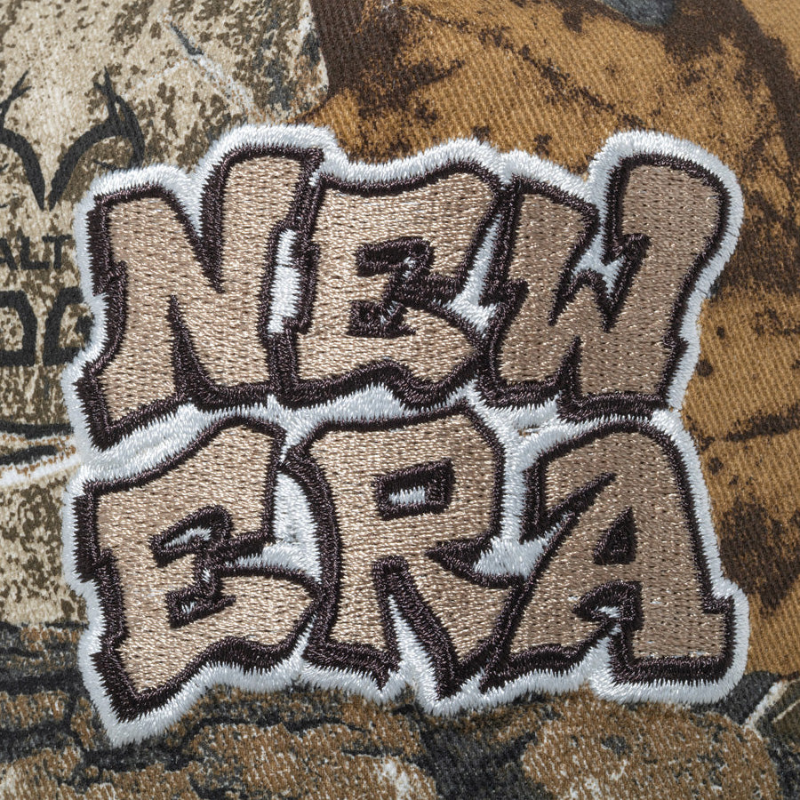 ニューエラ キャップ 帽子 NEW ERA CAP 9FORTY A-Frame Wall Art ウォールアート リアルツリーカモ 15218995 フロントロゴ