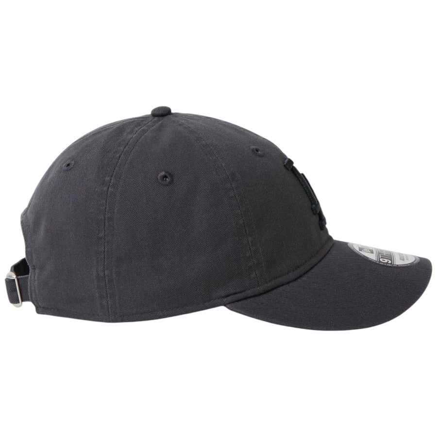 ニューエラ キャップ 帽子 NEW ERA CAP 9THIRTY MLB Tonal Logo トーナルカラー ロサンゼルス ドジャース グラファイト 15137171 右サイド