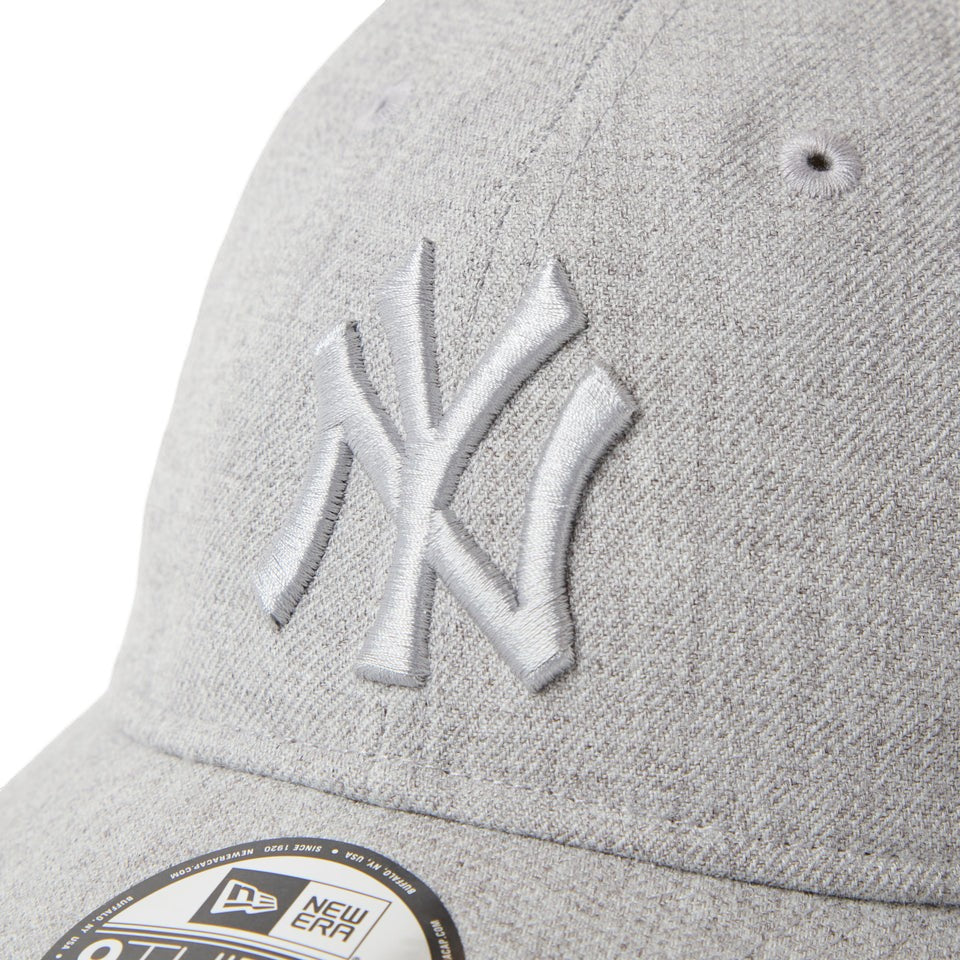 ニューエラ キャップ 帽子 NEW ERA CAP 9THIRTY MLB Tonal Logo トーナルカラー ニューヨーク ヤンキース ヘザーグレー 15137168 フロントロゴ