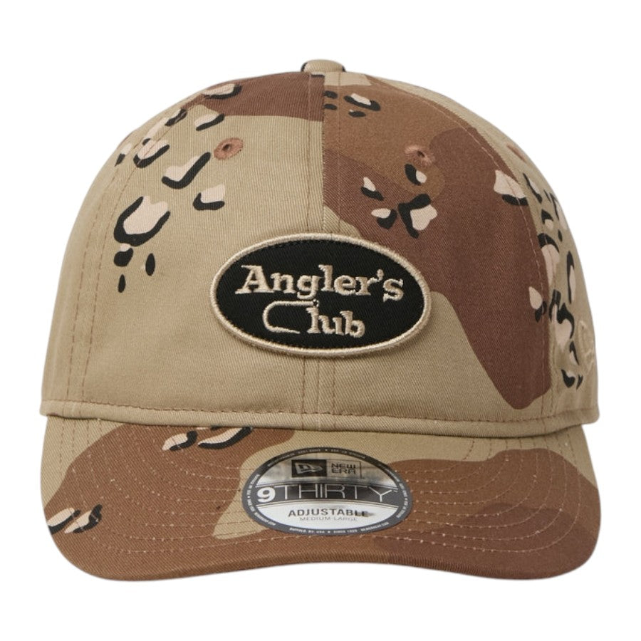 ニューエラ キャップ 帽子 NEW ERA CAP 9THIRTY Angler Club アングラーズクラブ FISHING 釣り デザートカモ 15125149 | アウトドア 正面