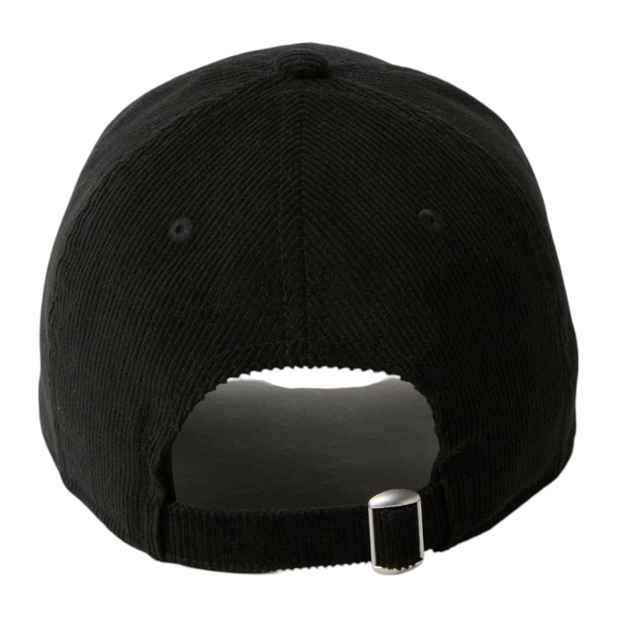 ニューエラ キャップ 帽子 NEW ERA CAP 9TWENTY Corduroy コーデュロイ ロサンゼルス ドジャース ブラック 15137271 リア