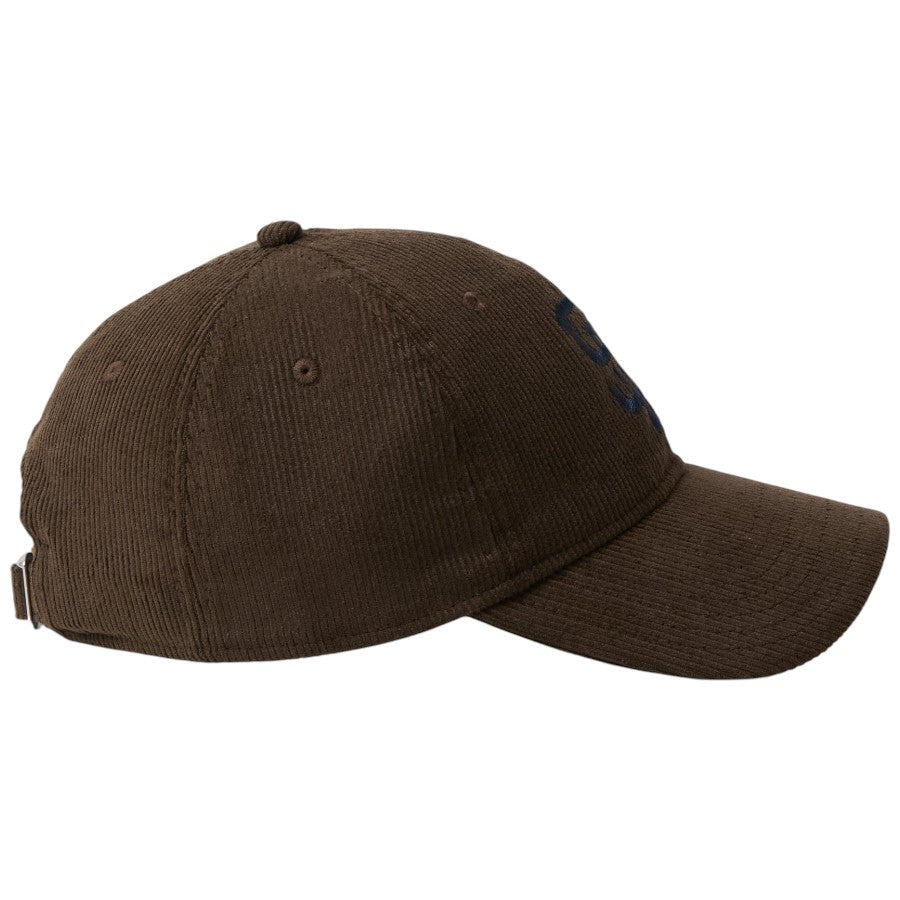 ニューエラ キャップ 帽子 NEW ERA CAP 9TWENTY Corduroy コーデュロイ サンディエゴ パドレス ウォルナット 15137219 右サイド