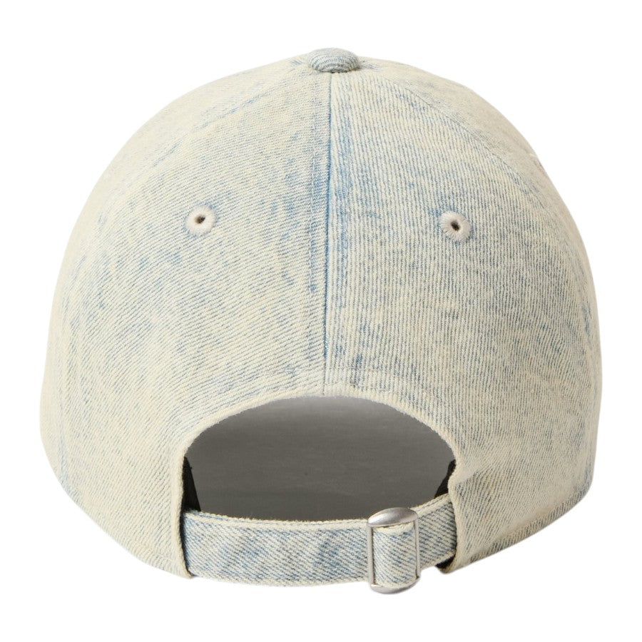 ニューエラ キャップ 帽子 NEW ERA CAP 9TWENTY Over Dye Denim オーバーダイ デニム ニューヨーク ヤンキース ホワイト 15137235 ストラップ