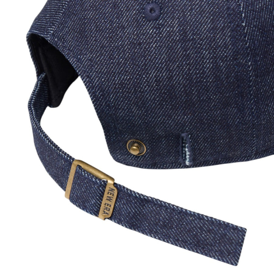 ニューエラ キャップ 帽子 NEW ERA CAP 9TWENTY Rhinestone ラインストーン ニューヨーク ヤンキース デニム 15137180 ストラップ