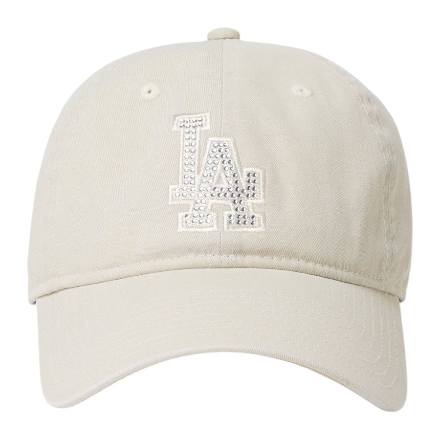 ニューエラ キャップ 帽子 NEW ERA CAP 9TWENTY Rhinestone ラインストーン ロサンゼルス ドジャース ストーン 15137189 正面