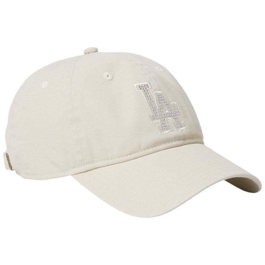 ニューエラ キャップ 帽子 NEW ERA CAP 9TWENTY Rhinestone ラインストーン ロサンゼルス ドジャース ストーン 15137189 左斜め前
