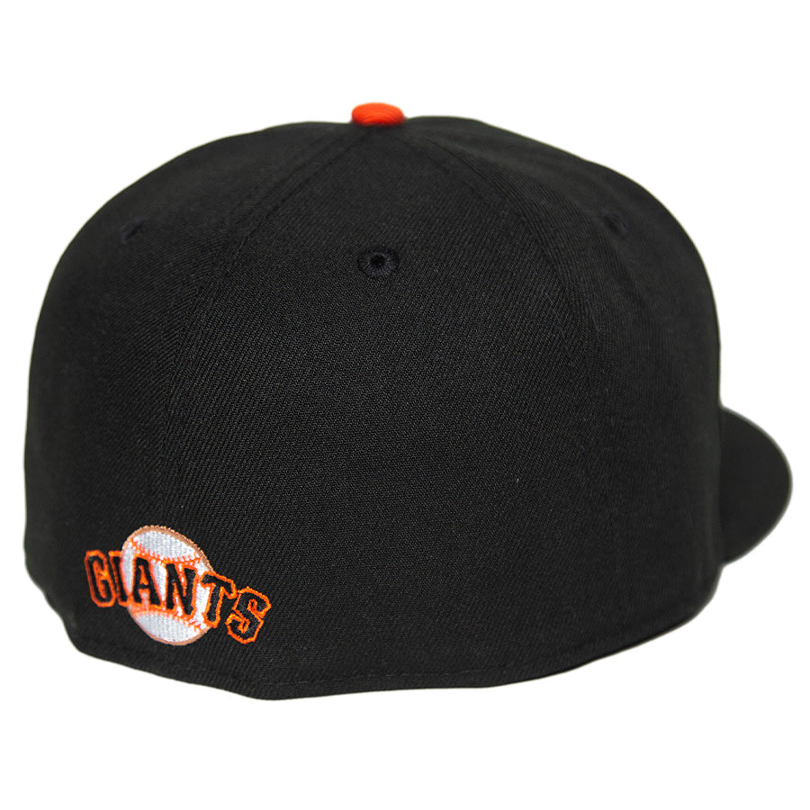 ニューエラ キャップ 帽子 NEW ERA CAP CUSTOM カスタム KINGS 別注 59FIFTY サンフランシスコ ジャイアンツ ブラック ケリーアンダーバイザー 71038059 giantsロゴ