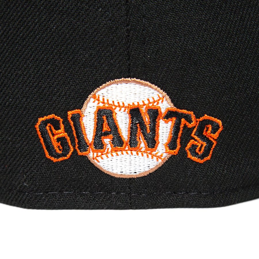 ニューエラ キャップ 帽子 NEW ERA CAP CUSTOM カスタム KINGS 別注 59FIFTY サンフランシスコ ジャイアンツ ブラック ケリーアンダーバイザー 71038059 リアロゴ