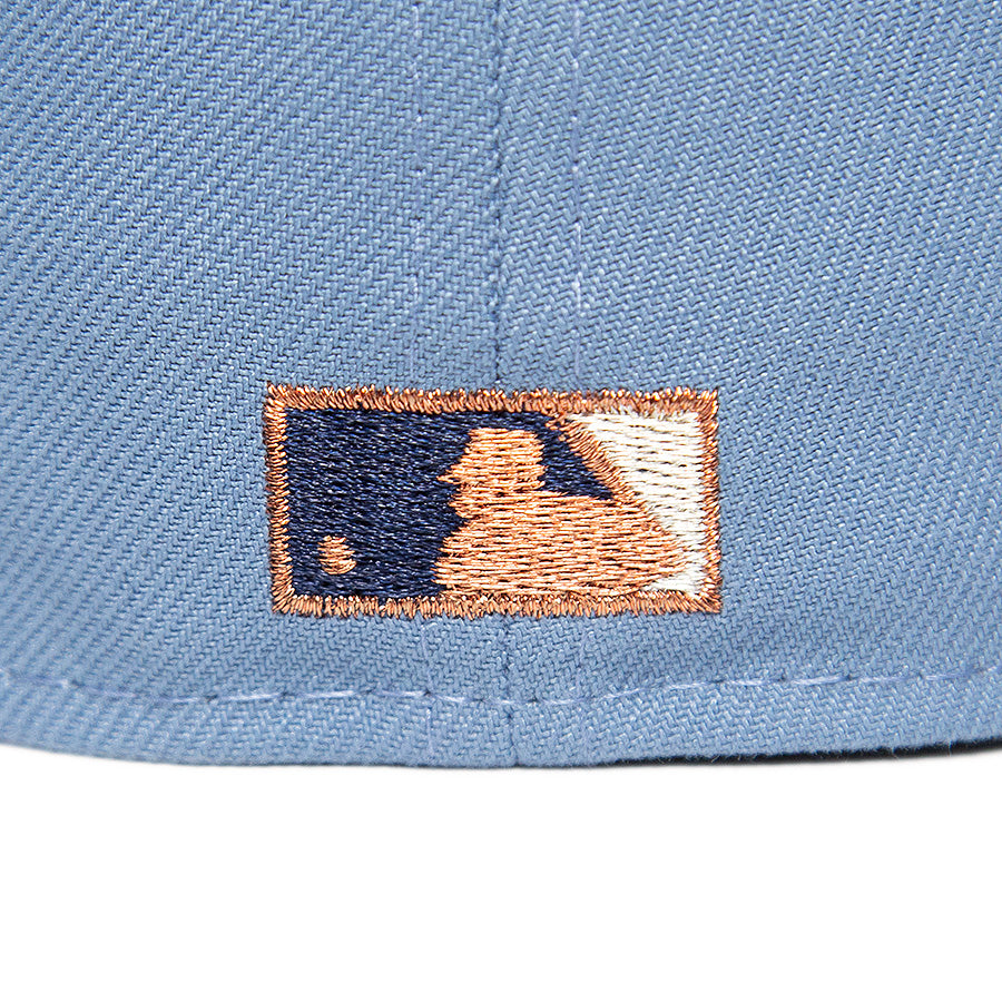 ニューエラ キャップ カスタム 帽子 NEW ERA CAP BEER ビール KINGS 別注 59FIFTY ミルウォーキー ブリュワーズ フェーデッドブルー ネイビー グレーアンダーバイザー クーパーズタウン