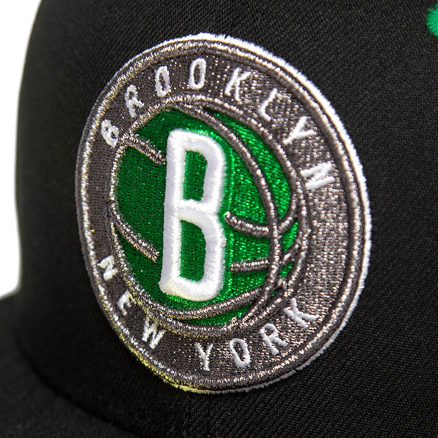 ニューエラ キャップ カスタム 帽子 NEW ERA CAP BEER ビール KINGS 別注 59FIFTY NBA ブルックリン ネッツ ブラック/グリーン ケリーグリーンアンダーバイザー 71034677 フロントロゴ