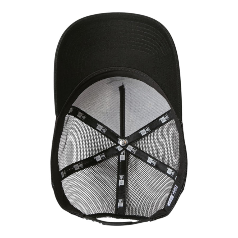 ニューエラ キャップ 帽子 NEW ERA CAP 9FORTY A-Frame トラッカー Old English オールド イングリッシュ 2-Tone ツートーン ホワイト ブラック 15137095 アンダーバイザー