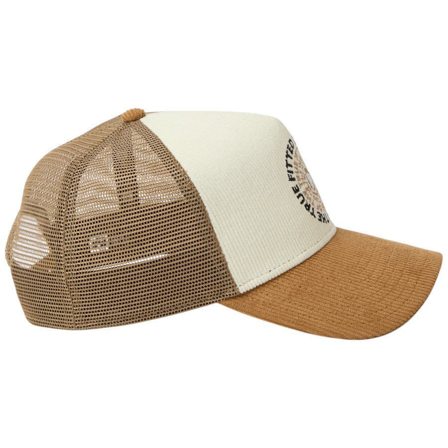 ニューエラ キャップ 帽子 NEW ERA CAP 9FORTY A-Frame トラッカー Corduroy コーデュロイ OOTTF ウィート/クローム 15137088 右サイド