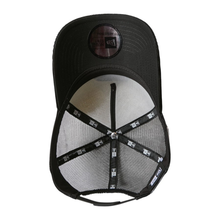 ニューエラ キャップ 帽子 NEW ERA CAP 9FORTY A-Frame トラッカー Corduroy コーデュロイ OOTTF ブラック/クローム 15137090 アンダーバイザー
