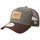 ニューエラ キャップ 帽子 NEW ERA CAP 9FORTY A-Frame トラッカー Cork Patch コルクパッチ モス/バーントウッド 15125115 | アウトドア 右斜め前