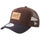ニューエラ キャップ 帽子 NEW ERA CAP 9FORTY A-Frame トラッカー Cork Patch コルクパッチ バーントウッド/ネイビー 15125116 | アウトドア 右斜め前