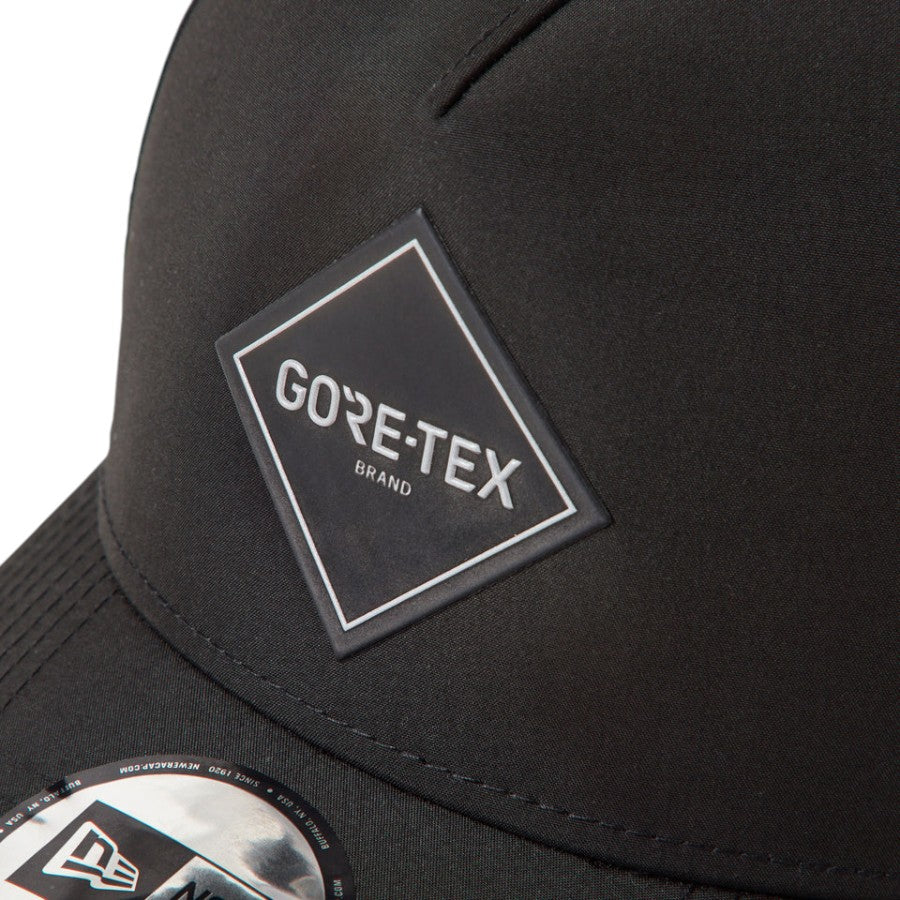 ニューエラ キャップ 帽子 NEW ERA CAP 9FORTY A-Frame GORE-TEX ゴアテックス 2L TPU ブラック 15125121 | アウトドア フロントロゴ