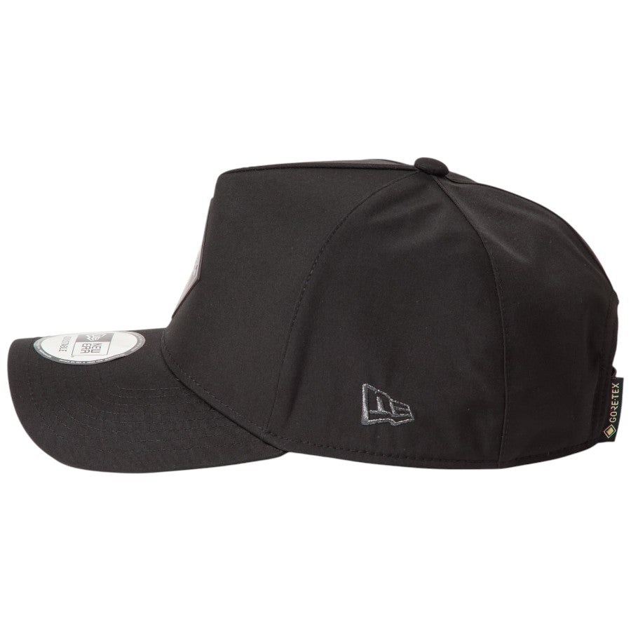 ニューエラ キャップ 帽子 NEW ERA CAP 9FORTY A-Frame GORE-TEX ゴアテックス 2L TPU ブラック 15125121 | アウトドア 左サイド