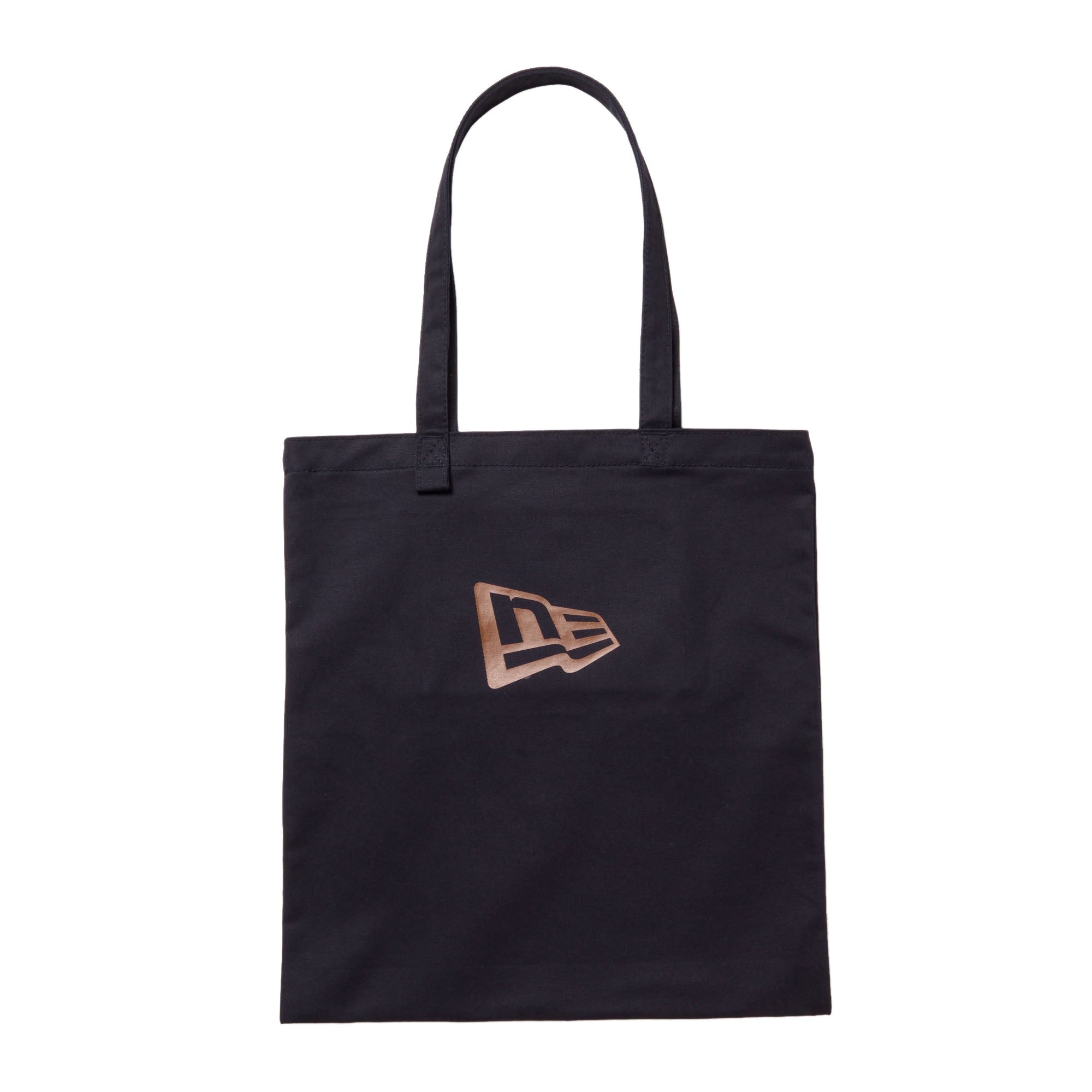 ニューエラ バッグ NEW ERA TOTE BAG コットンツイル トートバッグ ネイビー 15135170 正面