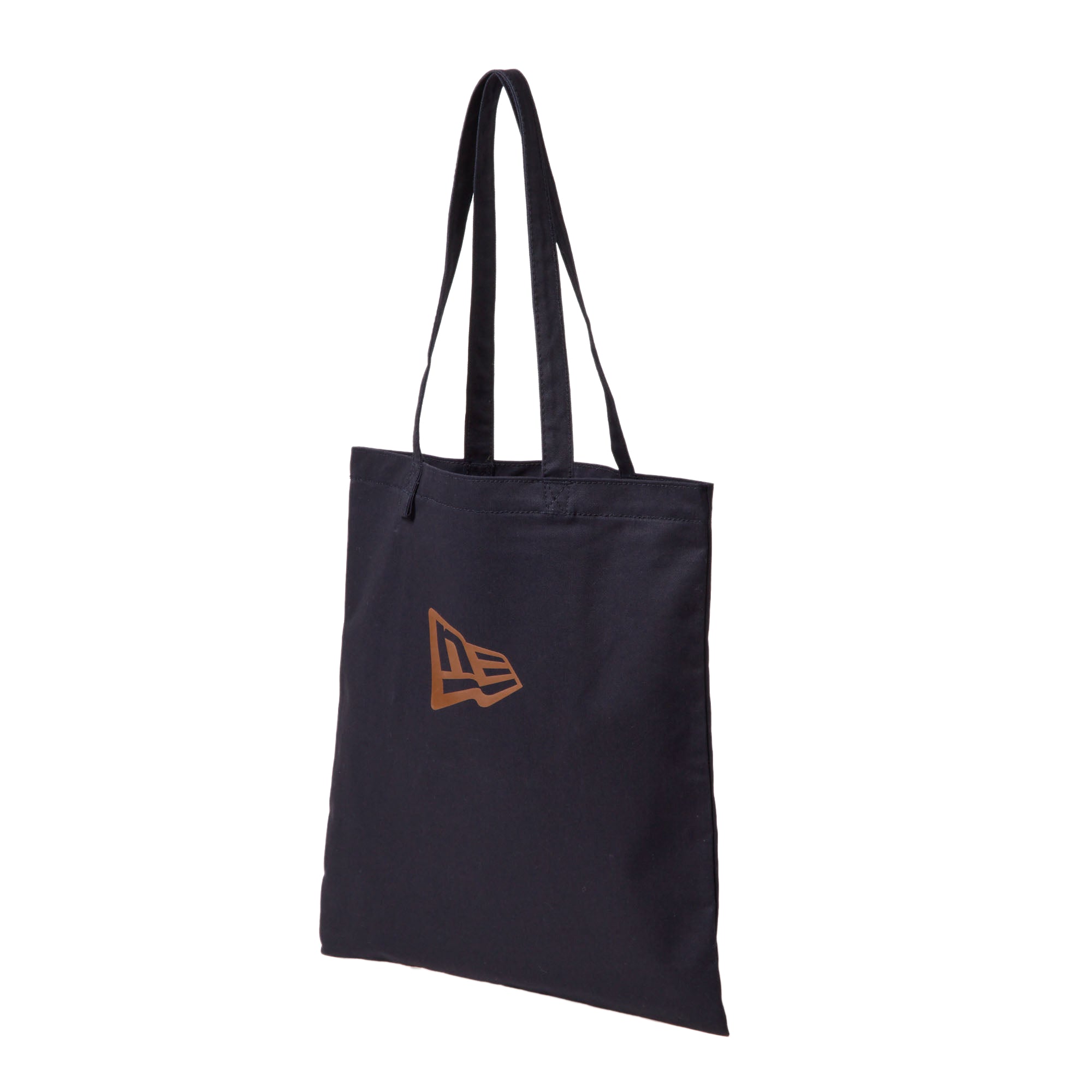 ニューエラ バッグ NEW ERA TOTE BAG コットンツイル トートバッグ ネイビー 15135170 右斜め前