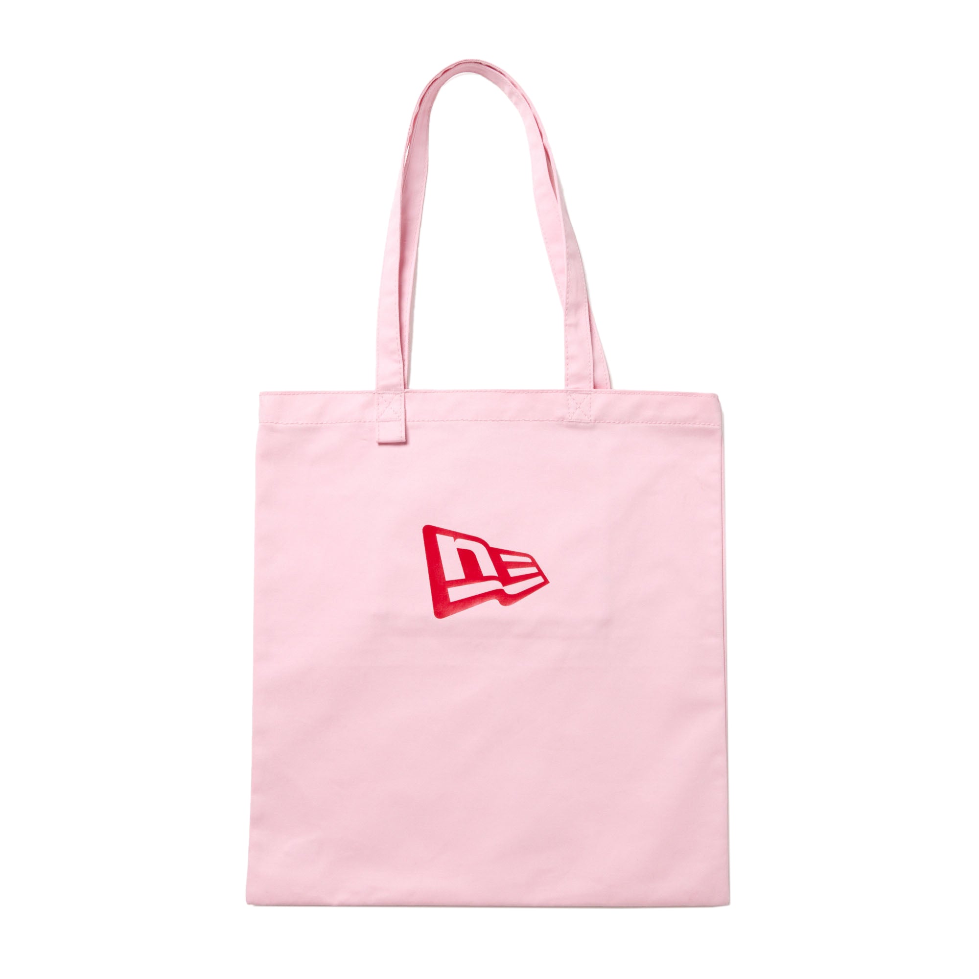 ニューエラ バッグ NEW ERA TOTE BAG コットンツイル トートバッグ ピンク レッド 15135169