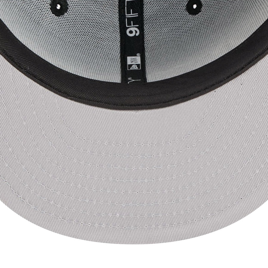 9FIFTY NBA 2025 City Edition ブルックリン・ネッツ ブラック マルチカラーバイザー