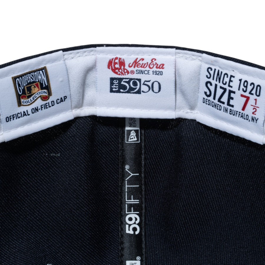 ニューエラ キャップ 帽子 NEW ERA CAP 59FIFTY 2026 MLB Hall of Fame ホール オブ フェーム シカゴ カブス ネイビー 15125196 インナー