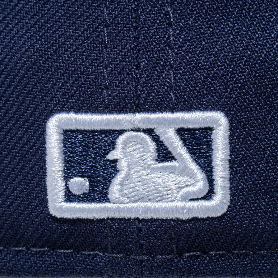 ニューエラ キャップ 帽子 NEW ERA CAP 59FIFTY 2026 MLB Hall of Fame ホール オブ フェーム ミルウォーキー ブレーブス ライトネイビー 15125187 リアロゴ