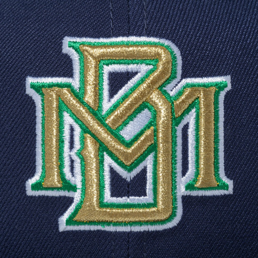 ニューエラ キャップ 帽子 NEW ERA CAP 59FIFTY 2026 MLB Hall of Fame ホール オブ フェーム ミルウォーキー ブレーブス ライトネイビー 15125187 インナーロゴ