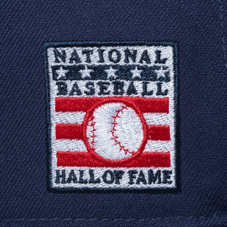 ニューエラ キャップ 帽子 NEW ERA CAP 59FIFTY 2026 MLB Hall of Fame ホール オブ フェーム ミルウォーキー ブレーブス ライトネイビー 15125187 サイドパッチ