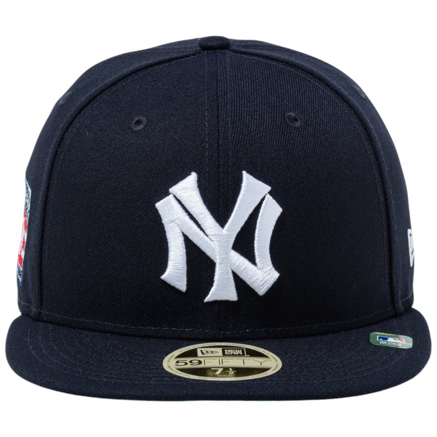 ニューエラ キャップ 帽子 NEW ERA CAP 59FIFTY 2026 MLB Hall of Fame ホール オブ フェーム ニューヨーク ヤンキース ネイビー 15125184 正面