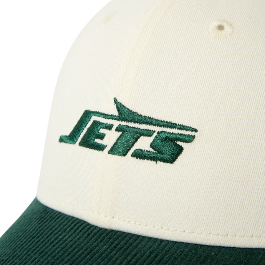ニューエラ キャップ 帽子 NEW ERA CAP 9FORTY NFL ニューヨーク ジェッツ クローム/ダークグリーンバイザー 15137073 フロントロゴ
