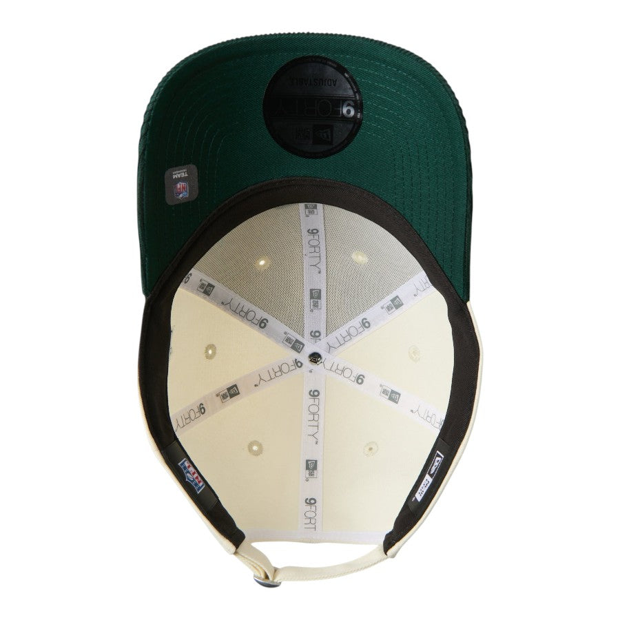 ニューエラ キャップ 帽子 NEW ERA CAP 9FORTY NFL ニューヨーク ジェッツ クローム/ダークグリーンバイザー 15137073 アンダーバイザー