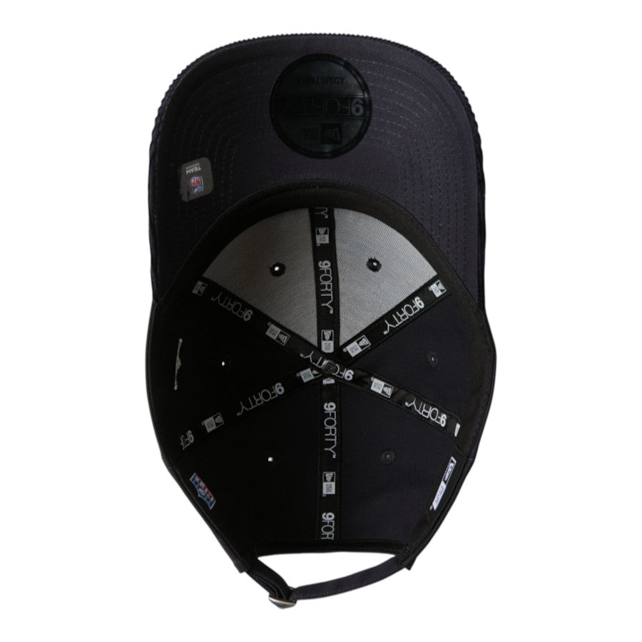 ニューエラ キャップ 帽子 NEW ERA CAP 9FORTY NFL ニューヨーク ジャイアンツ ネイビー 15137074 アンダーバイザー