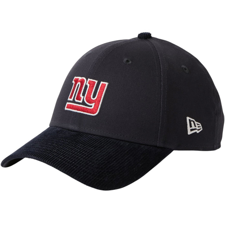 ニューエラ キャップ 帽子 NEW ERA CAP 9FORTY NFL ニューヨーク ジャイアンツ ネイビー 15137074 右斜め前