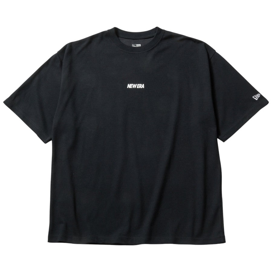 ニューエラ アパレル NEW ERA 半袖 オーバーサイズド パフォーマンス Tシャツ Overlap Logo ブラック 14744536 | パフォーマンスアパレル フロント