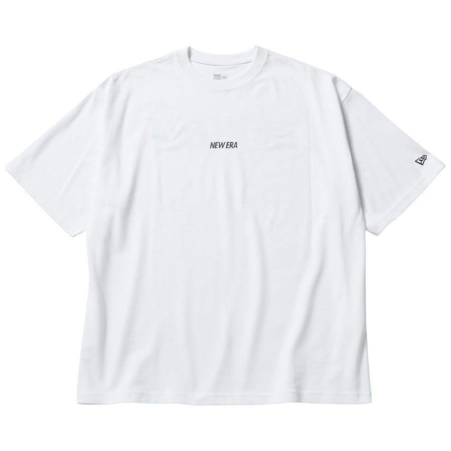 ニューエラ アパレル NEW ERA 半袖 オーバーサイズド パフォーマンス Tシャツ Overlap Logo ホワイト 14744534 | パフォーマンスアパレル フロント