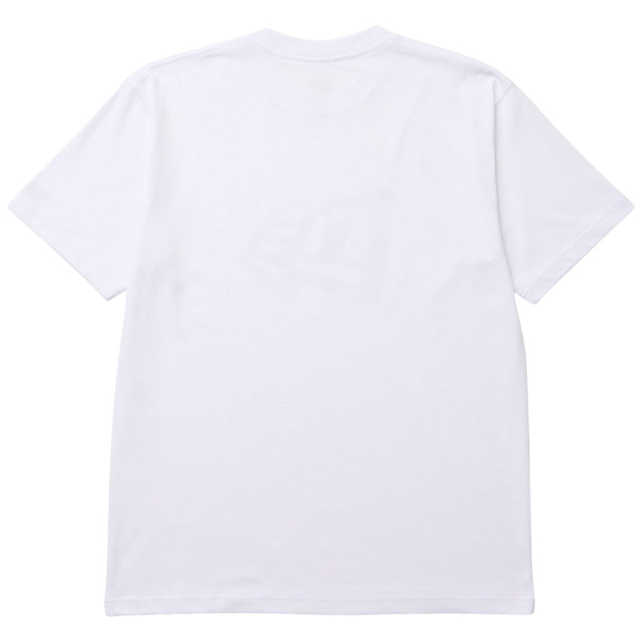 ニューエラ アパレル NEW ERA 半袖 コットン Tシャツ Oriental Paisley ペイズリー フラッグロゴ ホワイト 14856698 バック