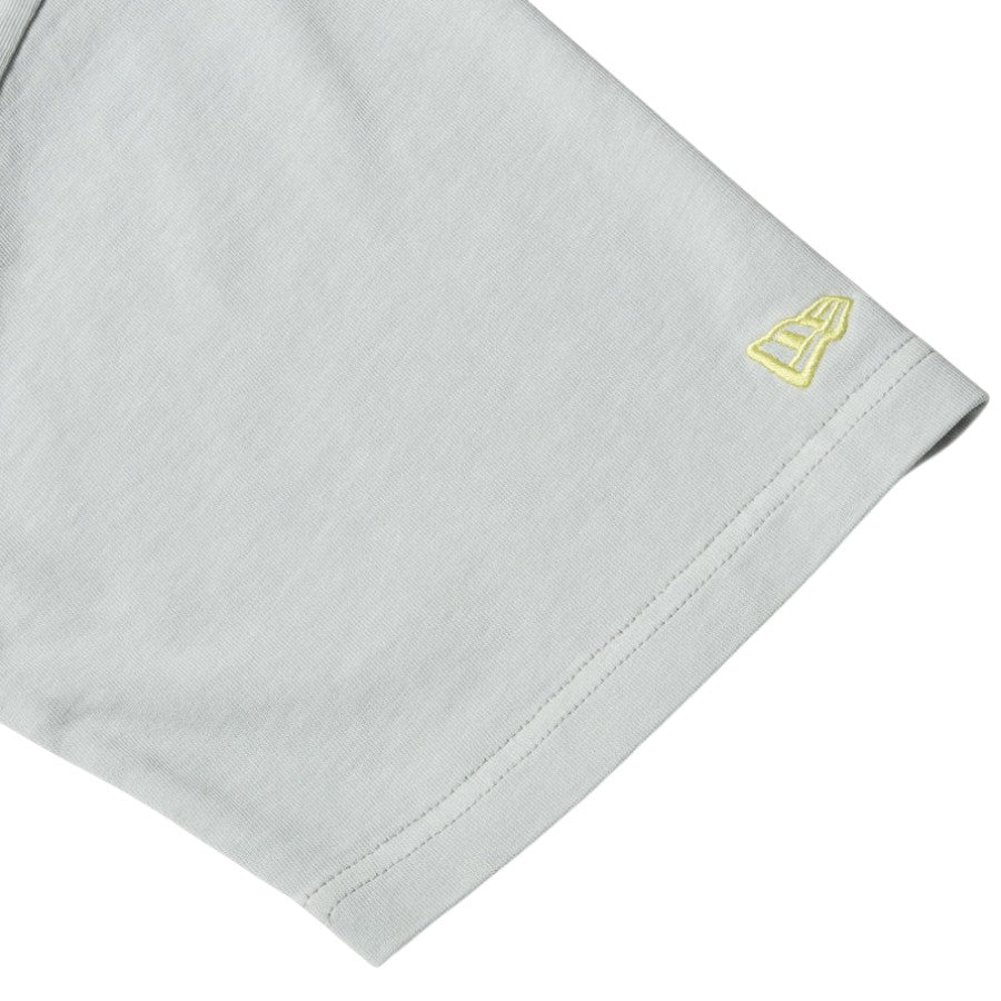 ニューエラ アパレル NEW ERA 半袖 ガーメントダイ コットン Tシャツ Tagging タギング グラフィティー ピグメント加工 グレー 14856687 袖