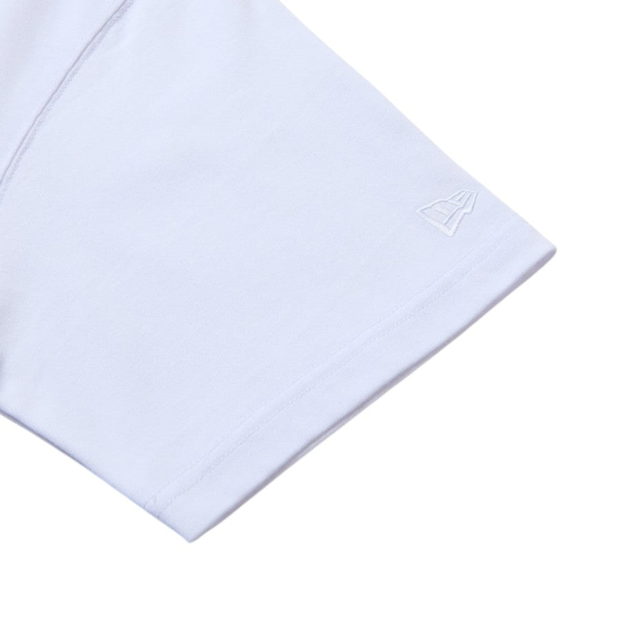 ニューエラ NEW ERA 半袖 コットン Tシャツ Box Logo ホワイト 14856722 袖 ロゴ 刺繍