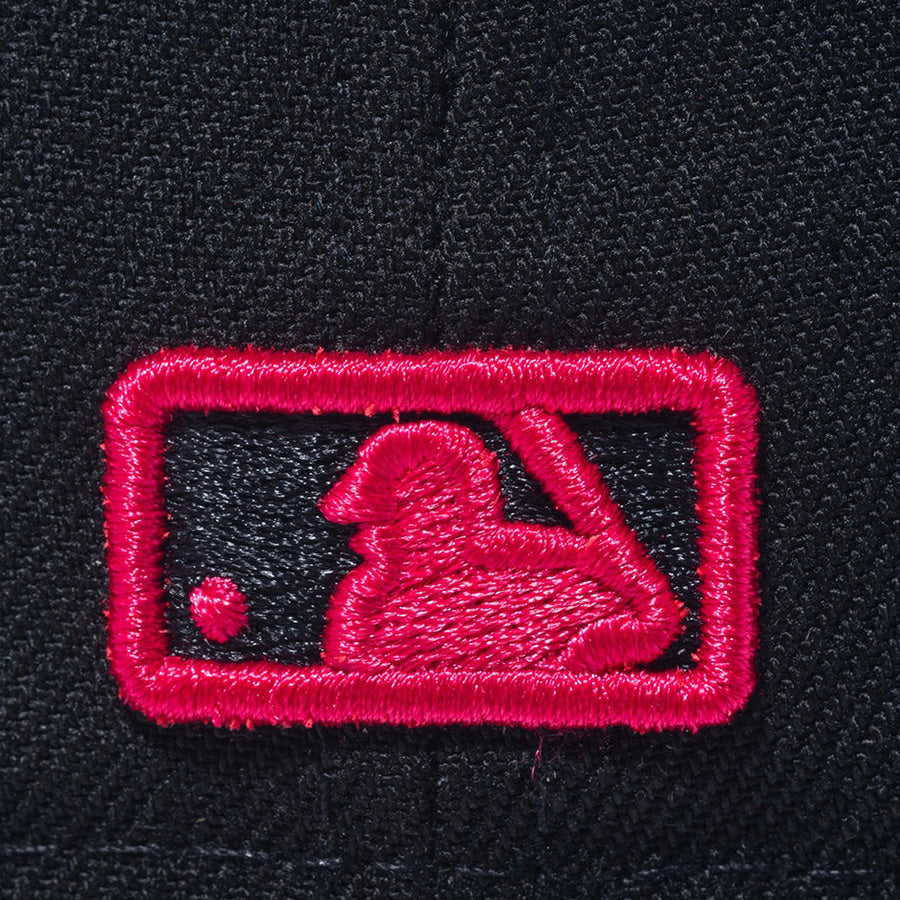 ニューエラ キャップ 帽子 NEW ERA CAP 59FIFTY ニューヨーク ヤンキース ブラック ストロベリー 14525209 背面