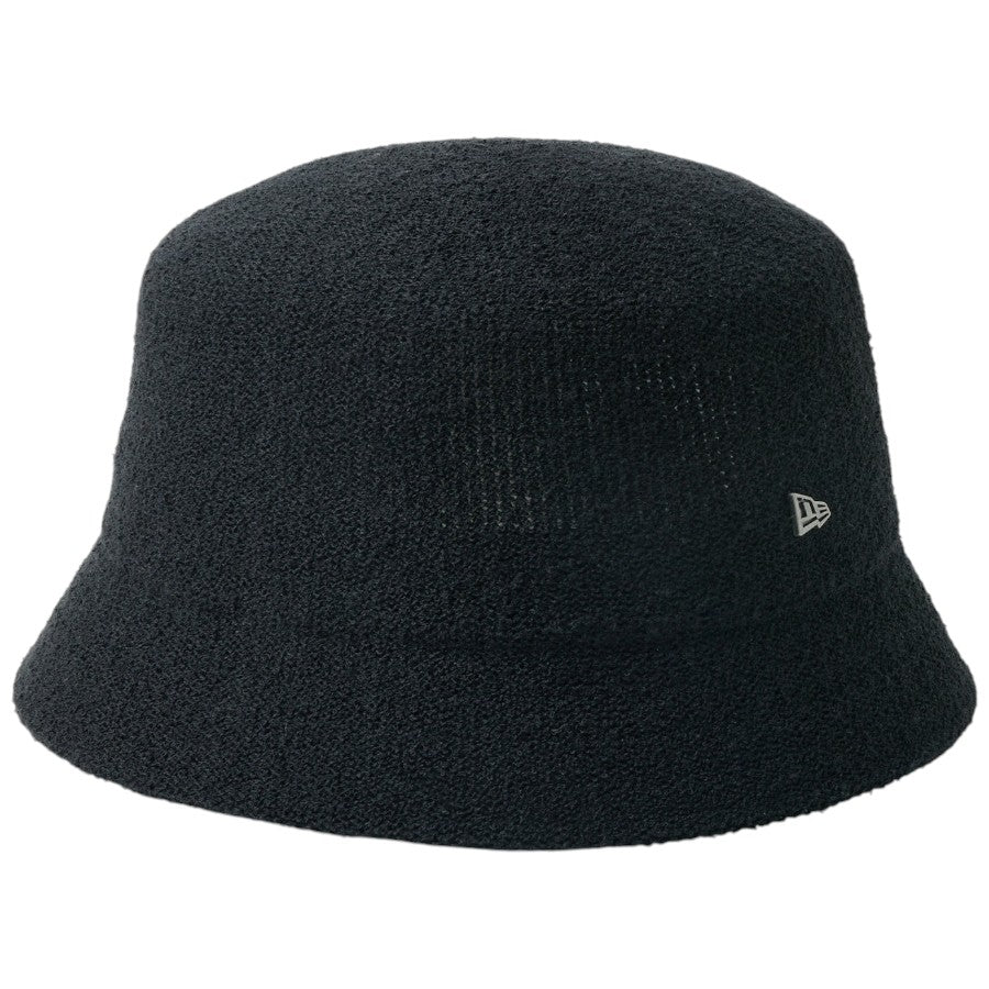 ニューエラ ハット バケットハット 帽子 NEW ERA バケット02 Tropical Hat メタルピン ブラック 14744750 右斜め前