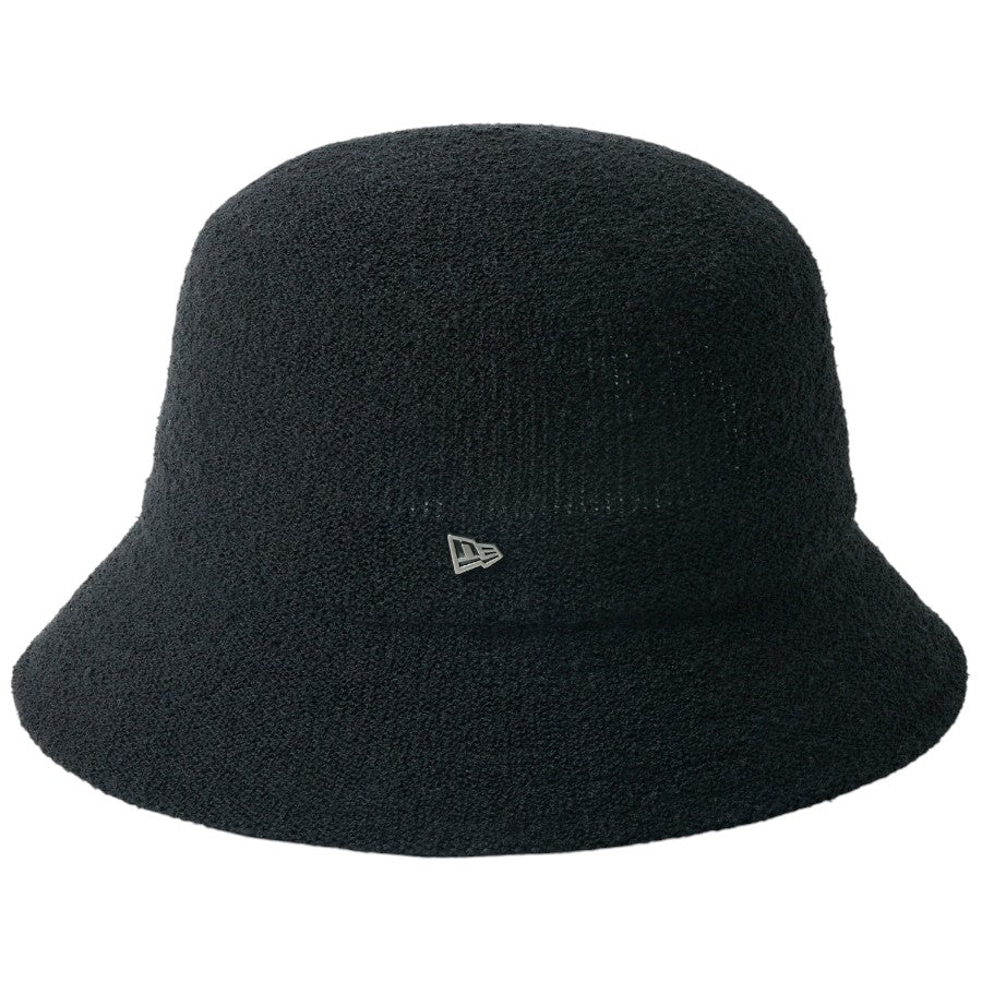 ニューエラ ハット バケットハット 帽子 NEW ERA バケット01 Tropical Hat メタルピン ブラック 14744754 左サイド