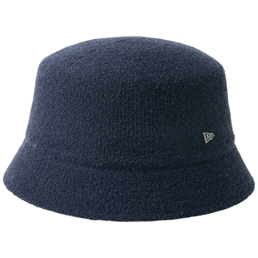 ニューエラ ハット バケットハット 帽子 NEW ERA バケット02 Tropical Hat メタルピン ネイビー 14744749 右斜め前