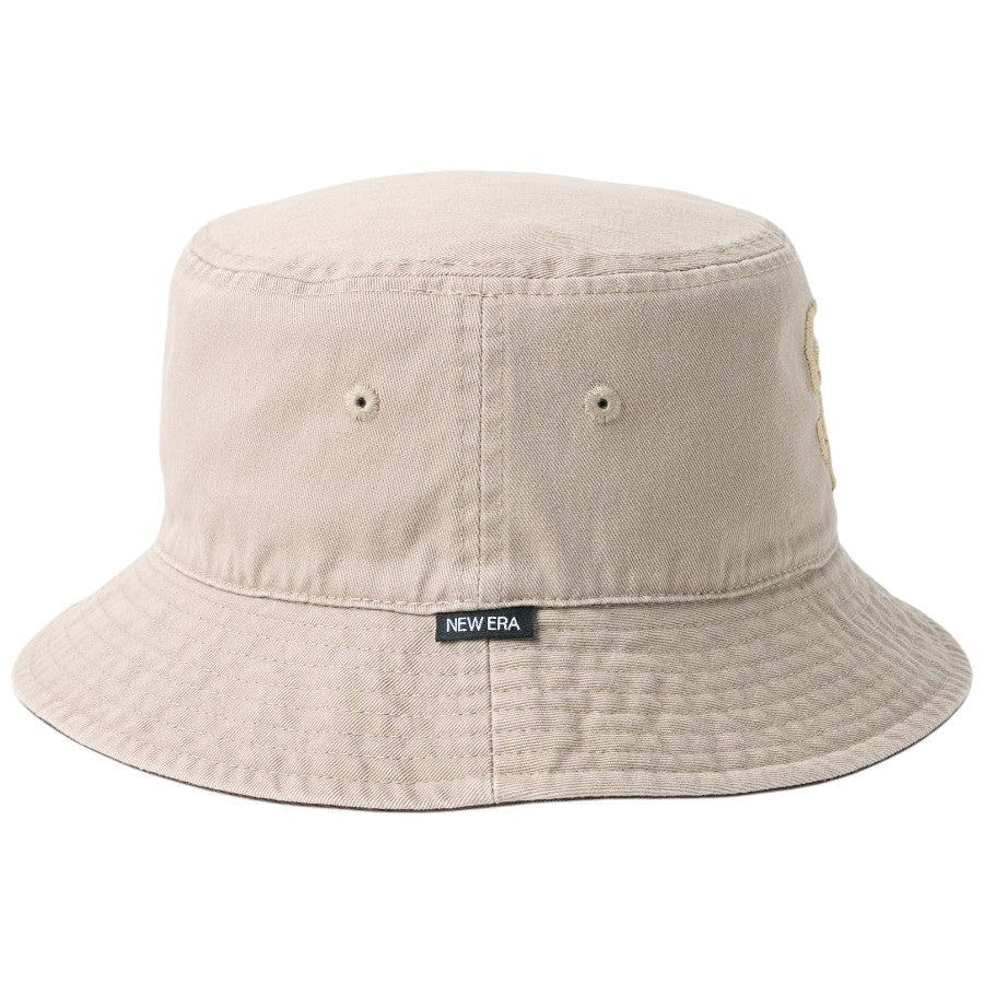 ニューエラ ハット バケハ NEW ERA HAT バケット01 リバーシブル MLB Bucket Hat サンディエゴ パドレス アッシュブラウン/ウォルナット 14744769 右サイド