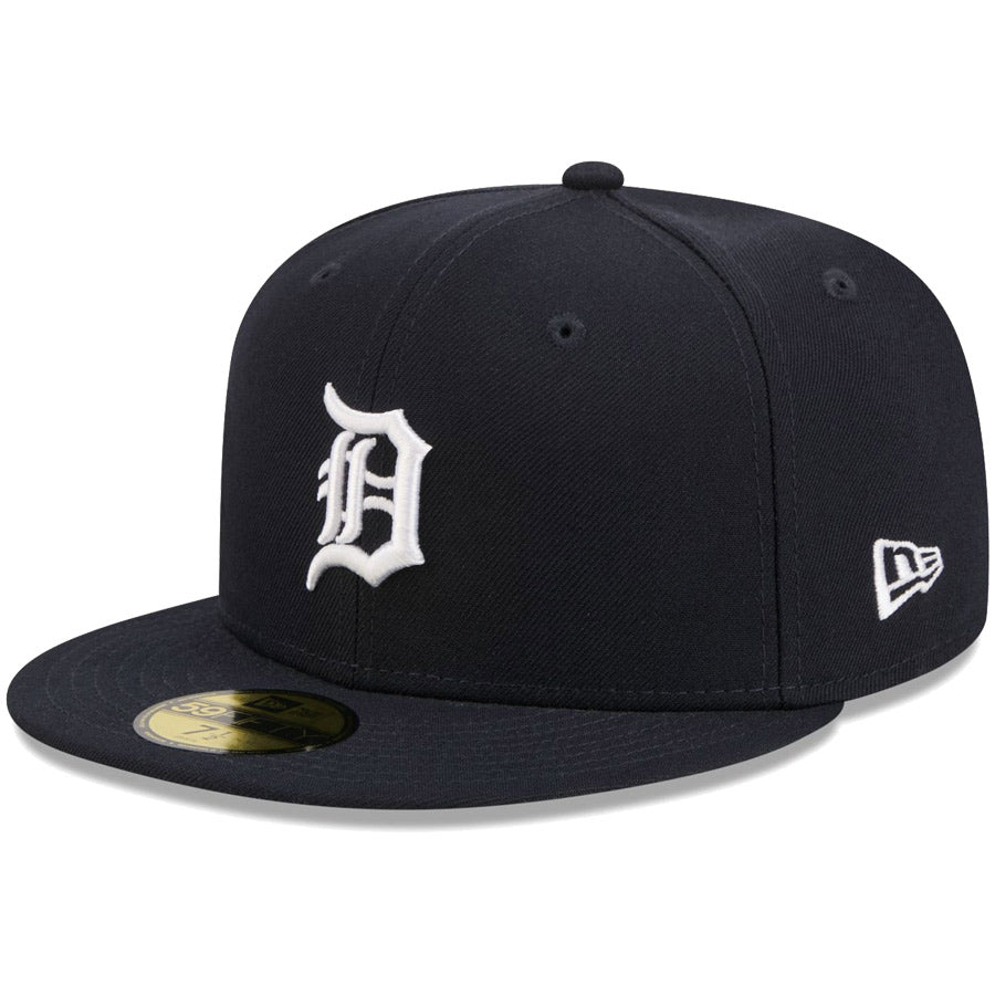 ニューエラ キャップ 帽子 NEW ERA CAP 59FIFTY オンフィールド MLB City Connect シティー コネクト デトロイト タイガース ネイビー 14942557 右斜め前