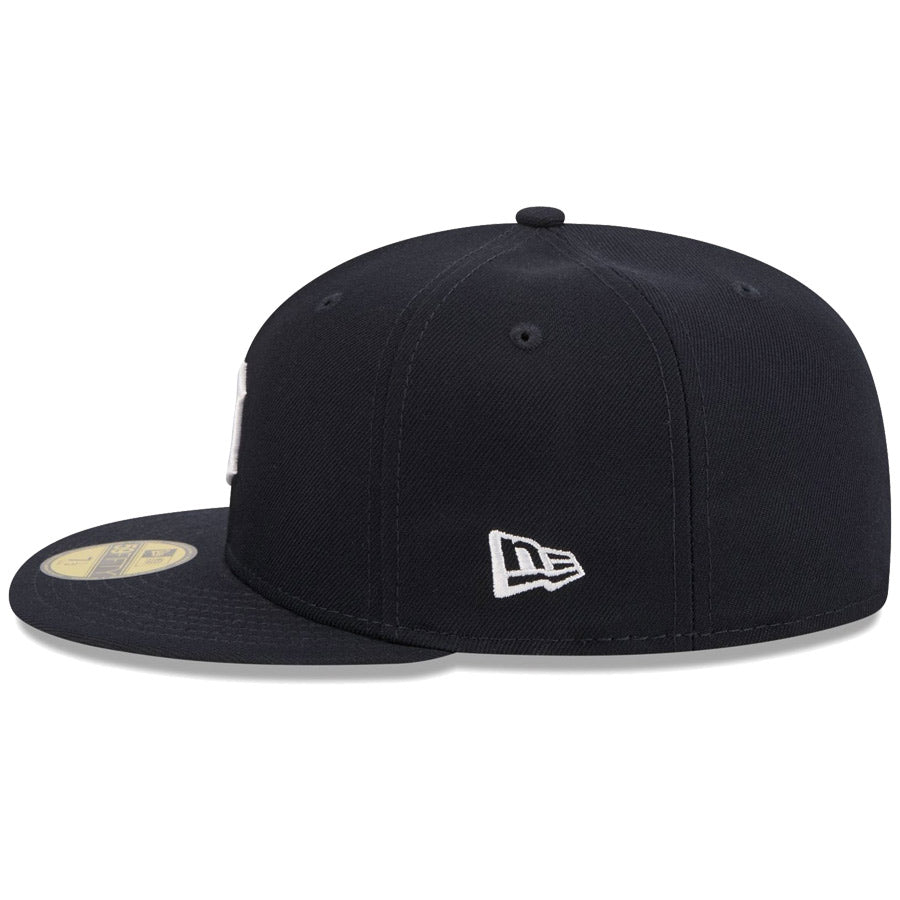 ニューエラ キャップ 帽子 NEW ERA CAP 59FIFTY オンフィールド MLB City Connect シティー コネクト デトロイト タイガース ネイビー 14942557 左サイド