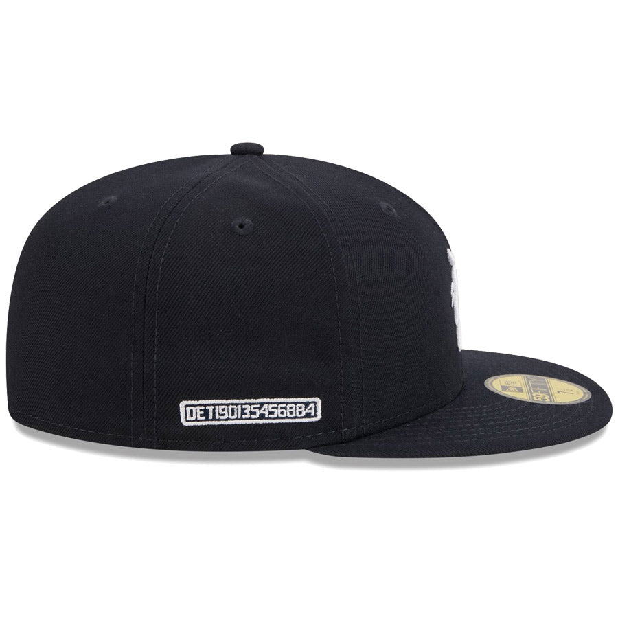 ニューエラ キャップ 帽子 NEW ERA CAP 59FIFTY オンフィールド MLB City Connect シティー コネクト デトロイト タイガース ネイビー 14942557 右サイド